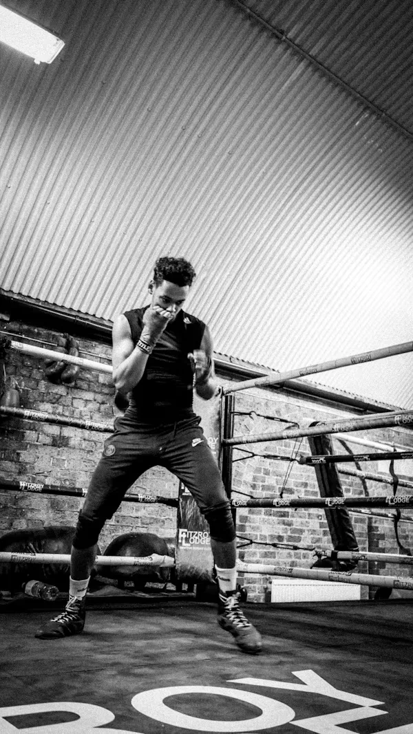 Fresno bare-knuckle boxing fighters preparing for a sanctioned fight.