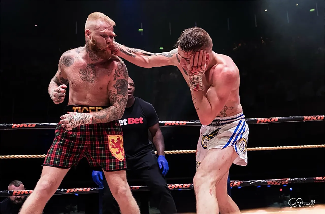 Bare knuckle boxing videos showing fighters competing in a live ring